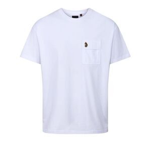 Luke 1977 Mens Leicester City T-Shirt / White/Blue